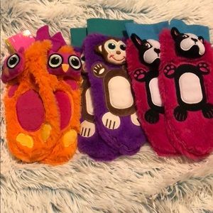 Joe boxer girls slipper socks